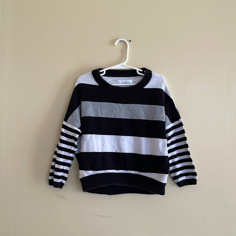 Justice striped sweater youth size 10